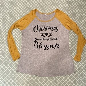 Color Bear Christmas Blessings Tee 1X